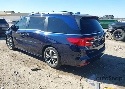2023 Honda Odyssey Touring from USA, damaged, VIN 5FNRL6H84PB039990